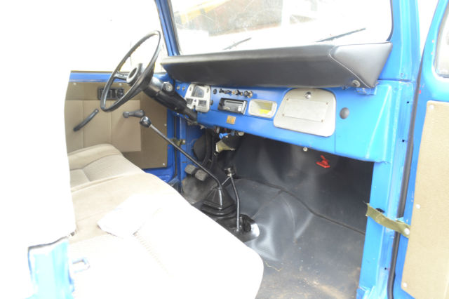 1961 Blue Toyota Land Cruiser hardtop