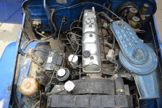 1961 Blue Toyota Land Cruiser hardtop