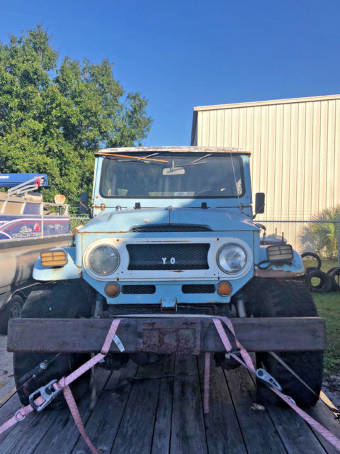 1969 blue Toyota FJ Cruiser