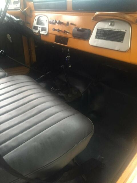 1980 Yellow Toyota Land Cruiser SUV