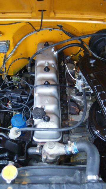 1980 Yellow Toyota Land Cruiser SUV