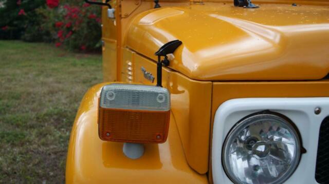 1980 Yellow Toyota Land Cruiser SUV