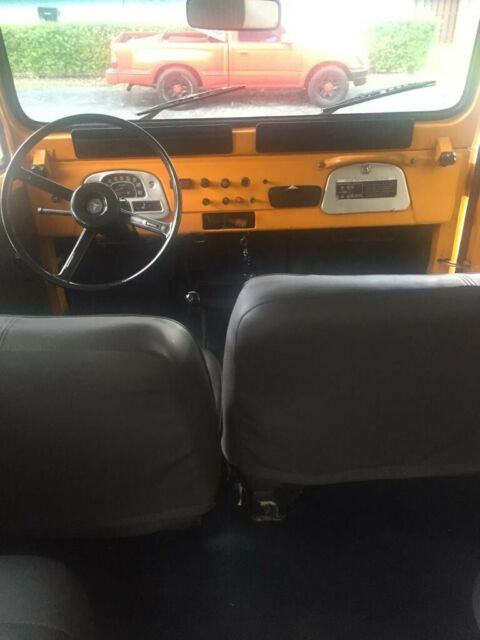 1980 Yellow Toyota Land Cruiser SUV