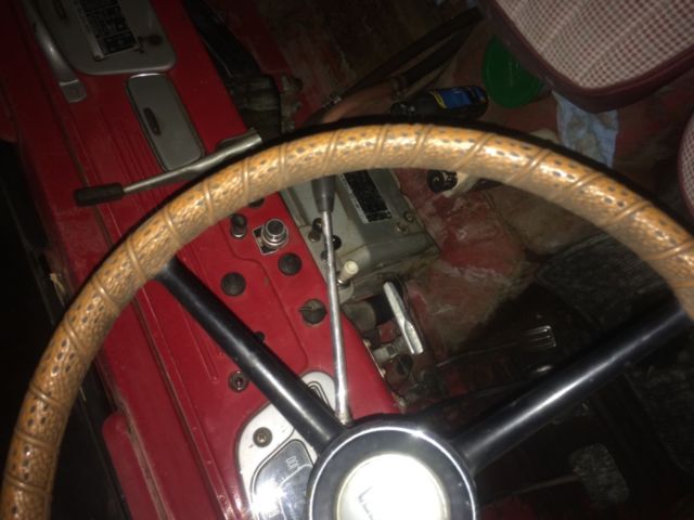 1967 Red Toyota Land Cruiser