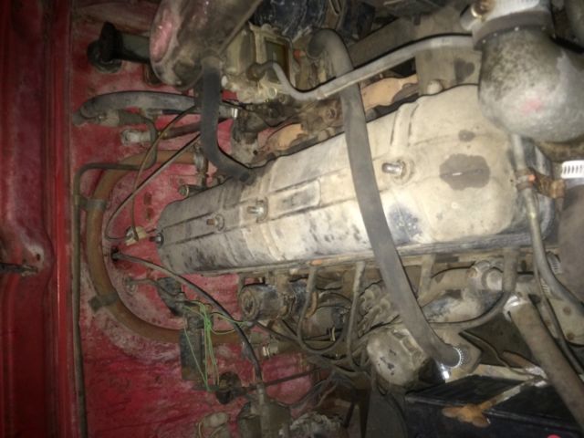 1967 Red Toyota Land Cruiser