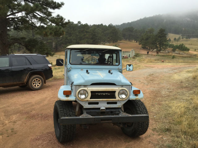 1974 Blue Toyota Land Cruiser U/K
