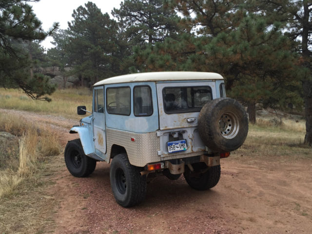 1974 Blue Toyota Land Cruiser U/K