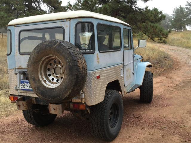 1974 Blue Toyota Land Cruiser U/K