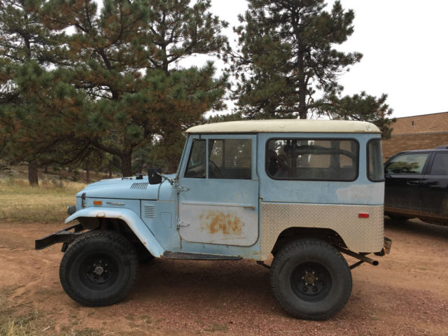 1974 Blue Toyota Land Cruiser U/K