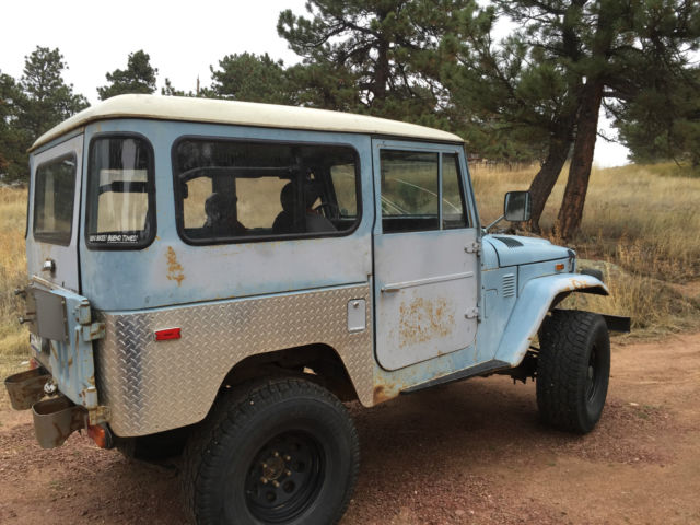 1974 Blue Toyota Land Cruiser U/K