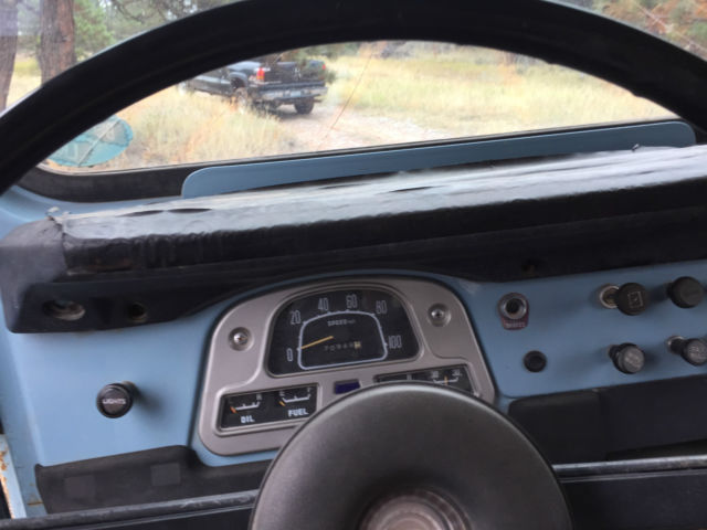 1974 Blue Toyota Land Cruiser U/K