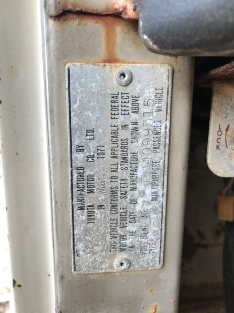 1971 Toyota Land Cruiser