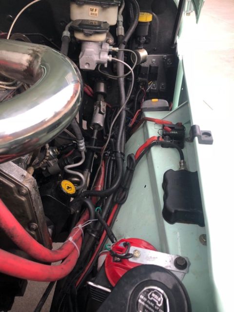 1967 Sea Foam Green Toyota Land Cruiser Standard Cab Pickup