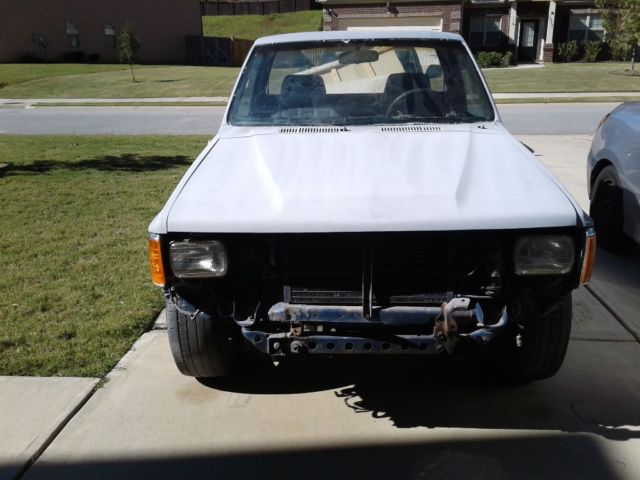 1987 Navy blue Toyota Tacoma Single cab