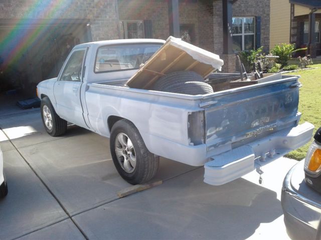 1987 Navy blue Toyota Tacoma Single cab