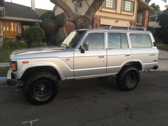 1980 Silver Toyota Land Cruiser