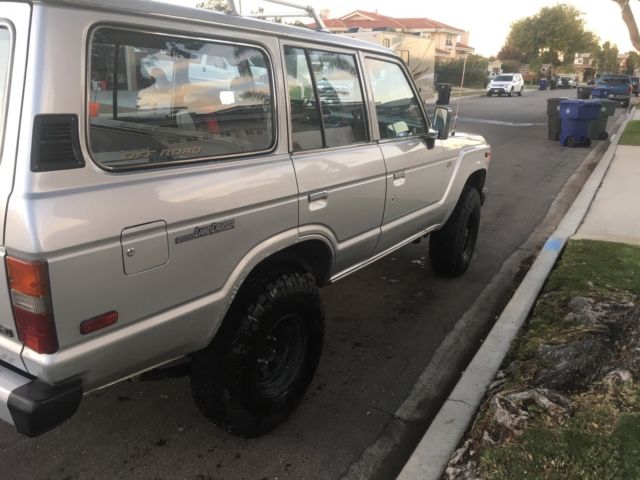 1980 Silver Toyota Land Cruiser
