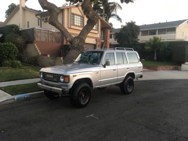 1980 Silver Toyota Land Cruiser