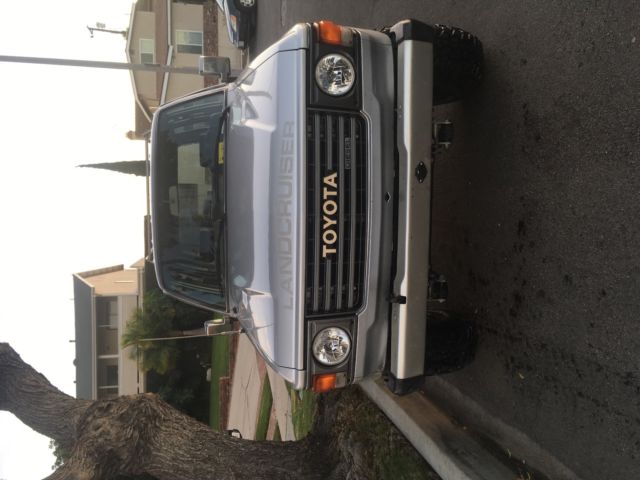 1980 Silver Toyota Land Cruiser