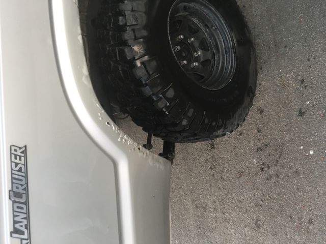 1980 Silver Toyota Land Cruiser