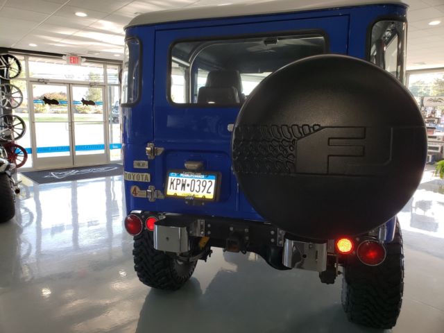 1971 Blue Toyota Land Cruiser Cab & Chassis