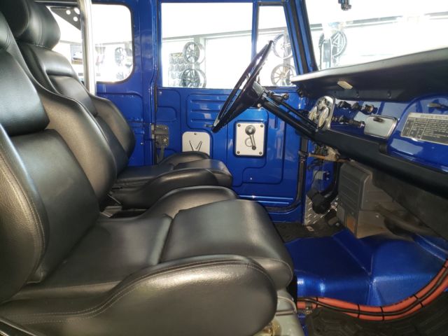 1971 Blue Toyota Land Cruiser Cab & Chassis