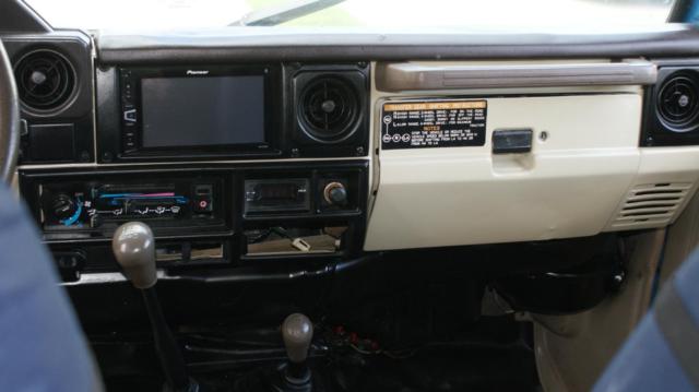 1988 Blue Toyota Land Cruiser Off Road