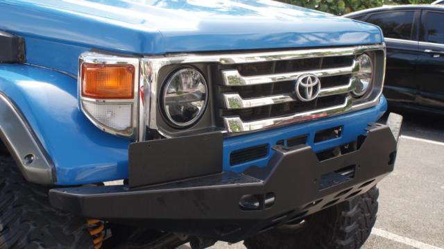 1988 Blue Toyota Land Cruiser Off Road