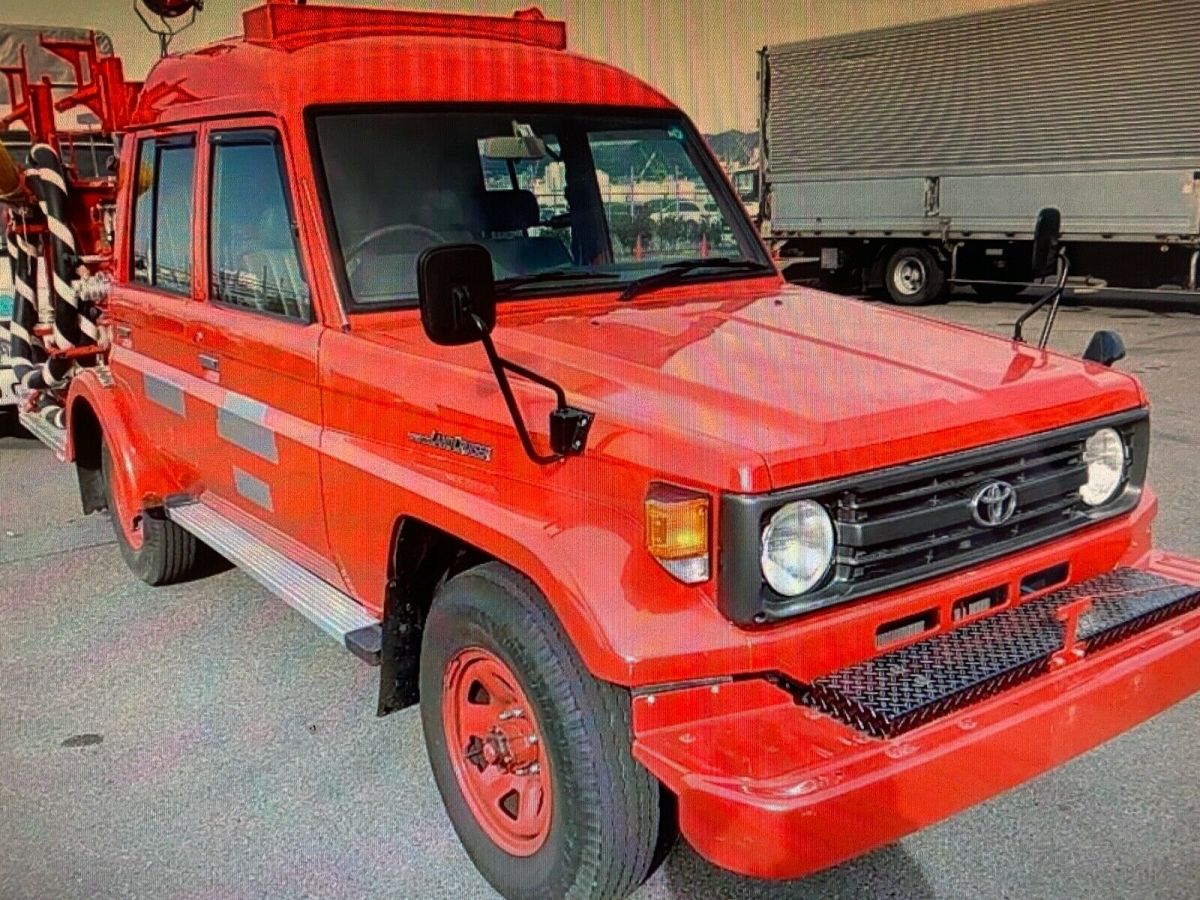 1979 Red Toyota Land Cruiser