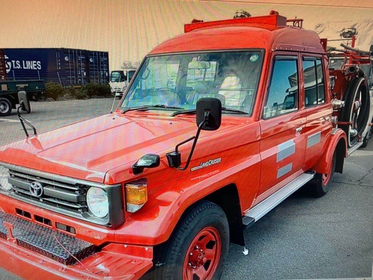 1979 Red Toyota Land Cruiser