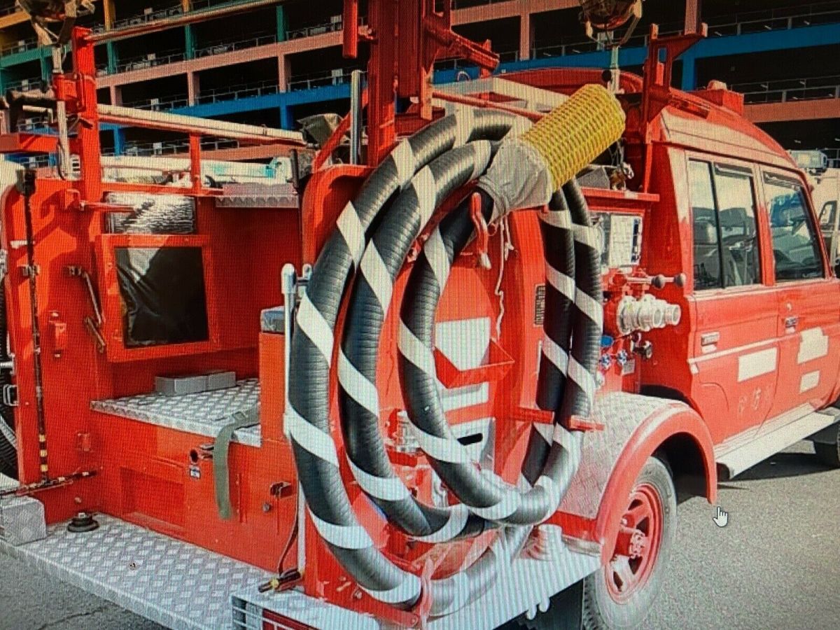 1979 Red Toyota Land Cruiser