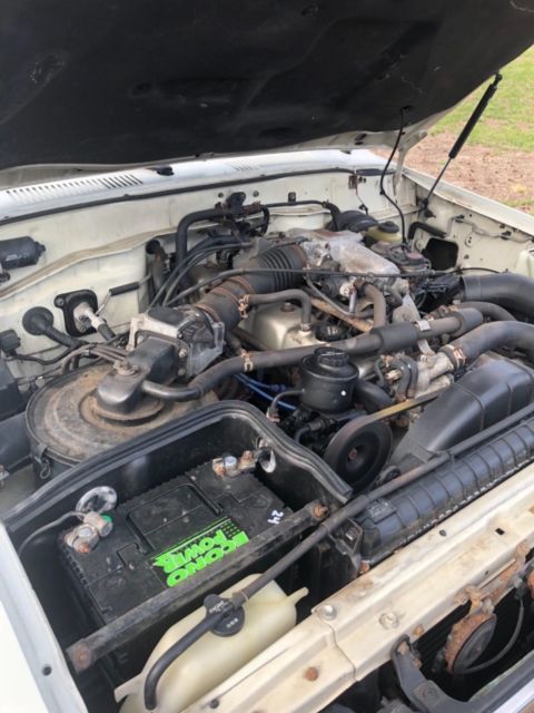 1992 White Toyota Land Cruiser SUV