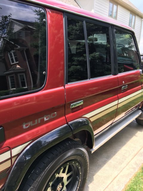 1992 Red Toyota Land Cruiser SUV