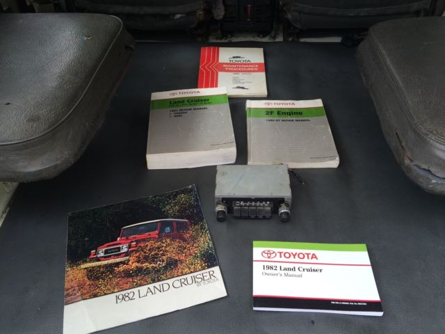 1982 White Toyota Land Cruiser SUV