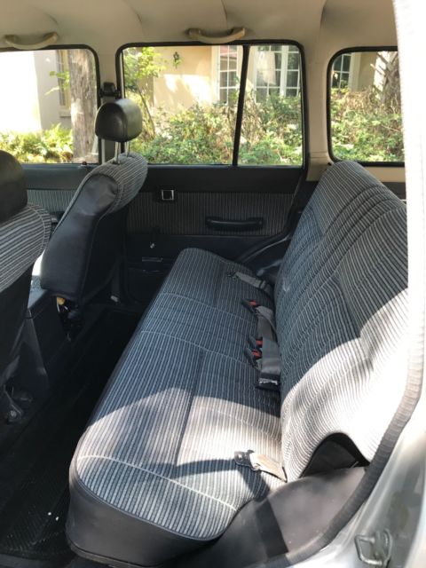 1986 Silver Toyota Land Cruiser