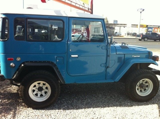 1980 Blue Toyota Land Cruiser Hard Top