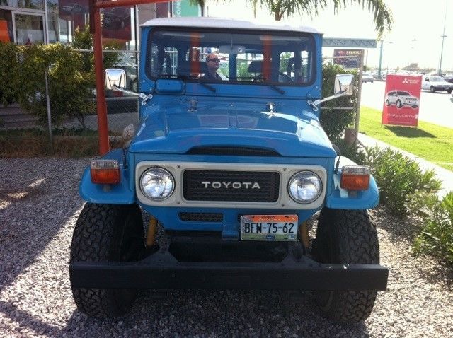 1980 Blue Toyota Land Cruiser Hard Top