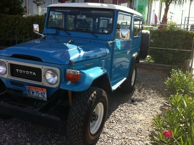 1980 Blue Toyota Land Cruiser Hard Top