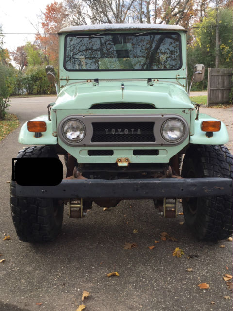 1971 Green Toyota Land Cruiser