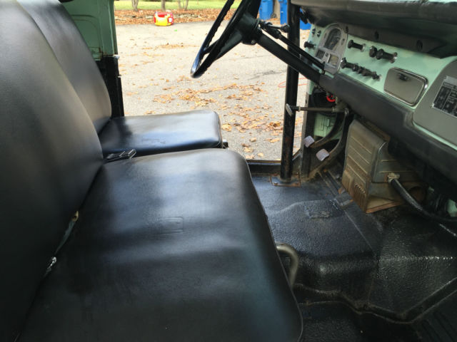 1971 Green Toyota Land Cruiser