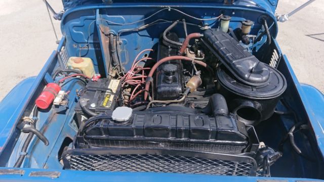 1974 Blue Toyota Land Cruiser Crew Cab Pickup