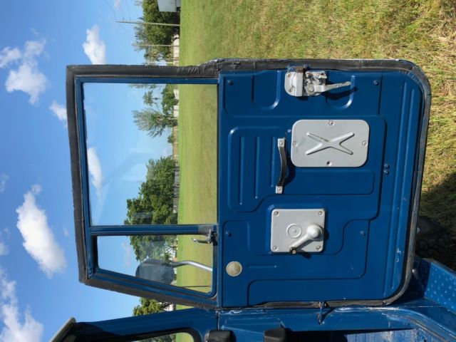 1974 Blue Toyota Land Cruiser Crew Cab Pickup