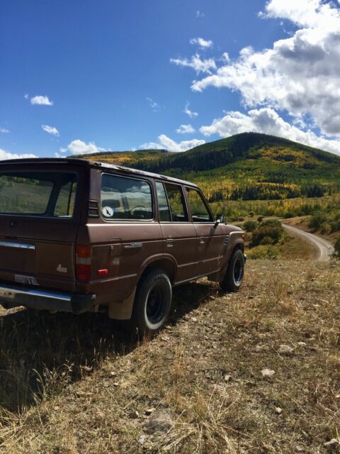 1982 Brown Toyota Land Cruiser SUV