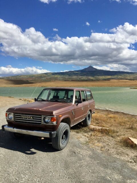 1982 Brown Toyota Land Cruiser SUV