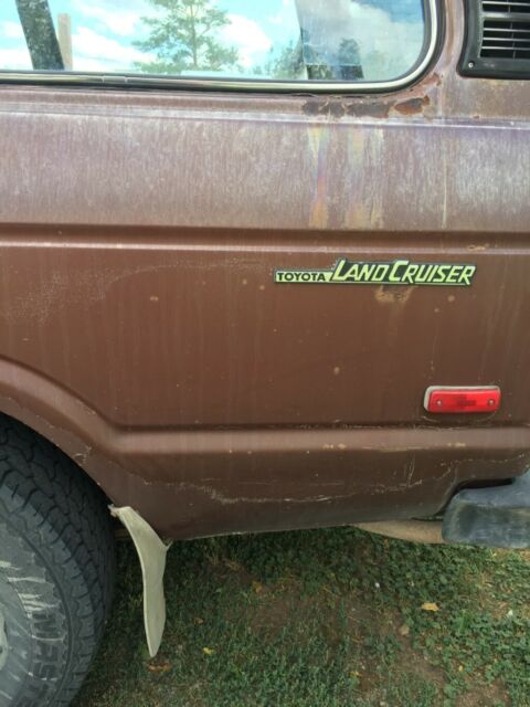 1982 Brown Toyota Land Cruiser SUV