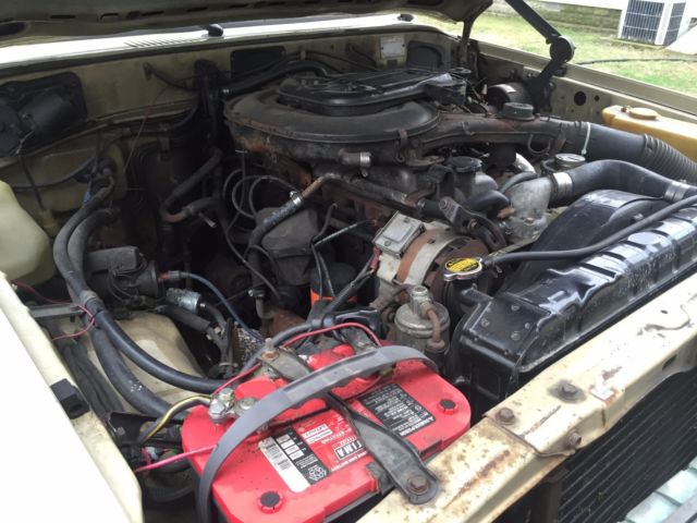 1986 Tan Toyota Land Cruiser SUV