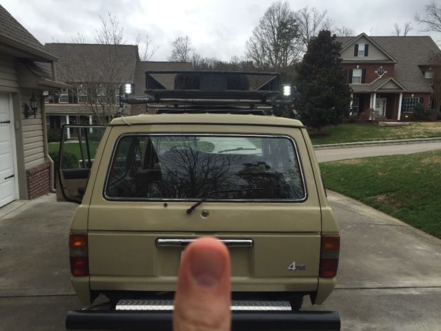 1989 Gray Toyota Land Cruiser