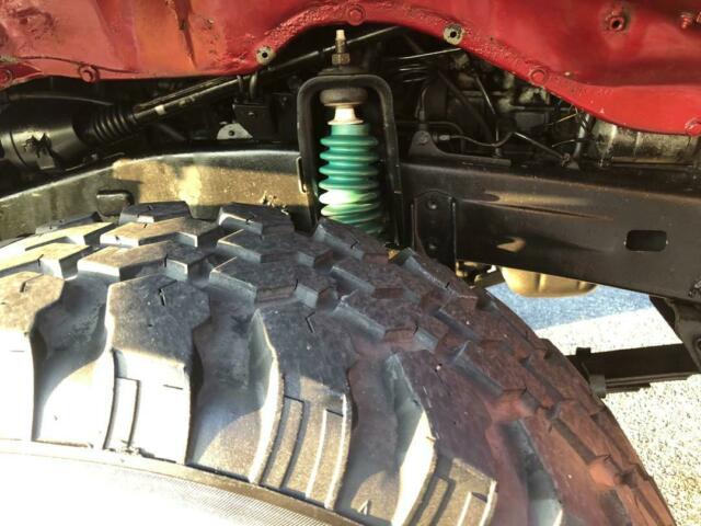 1993 Red Toyota Land Cruiser SUV