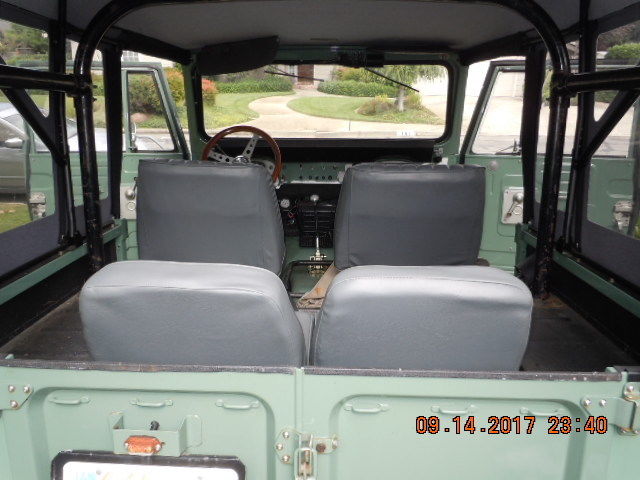 1966 Green Toyota Land Cruiser