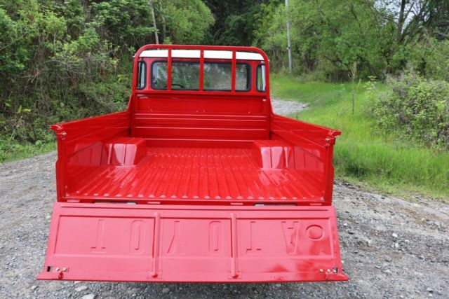 1980 Red Toyota Land Cruiser Crew Cab Pickup
